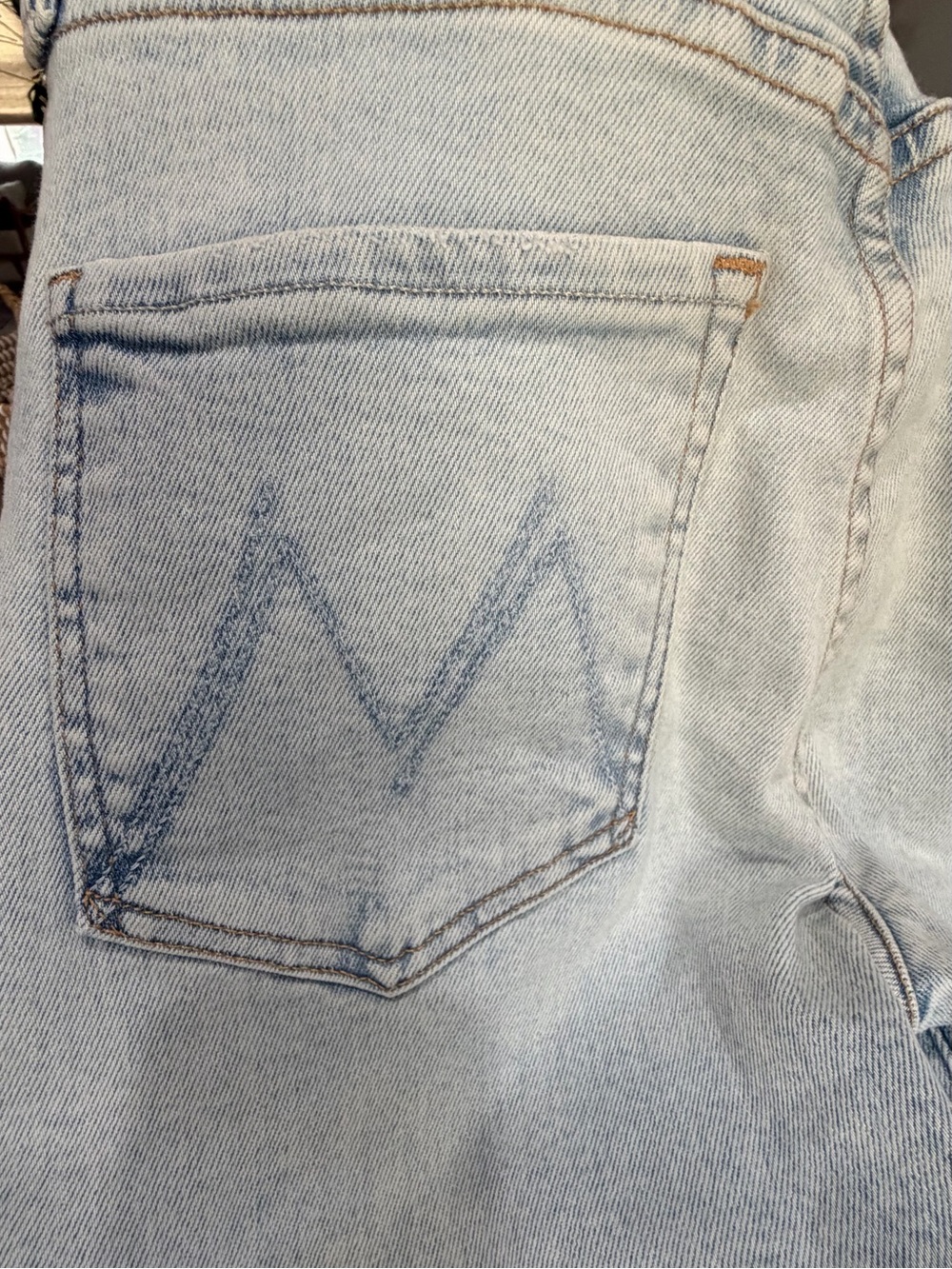 💫 MOTHER💫 Jeans Tomcat Roller Glamour Shot 27 - Picture 8 of 15